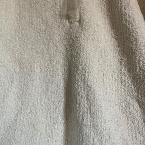 NWTS Drapers & Damons Ivory Pullover Sweater Womens L Long Sleeve Shimmer Cozy